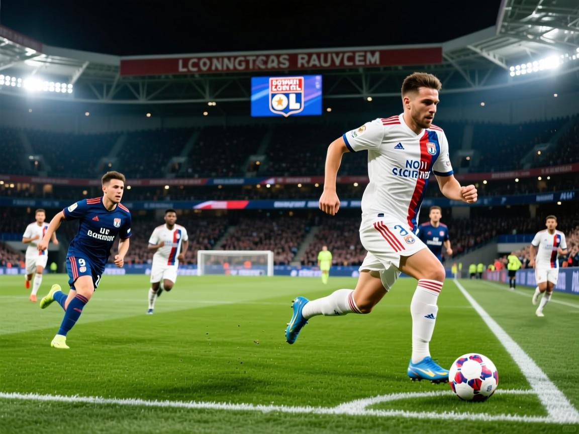 里昂客场小胜，继续领头对手追赶