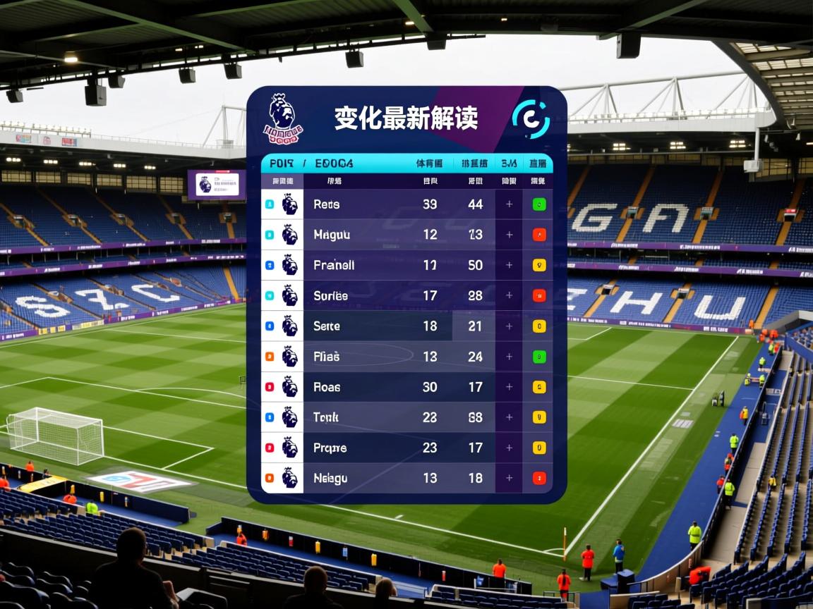 焦点英超积分榜变化最新解读